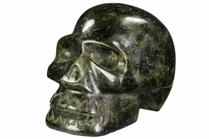 Polished Labradorite Skull #108352